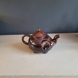 Brown porcelain elephant teapot