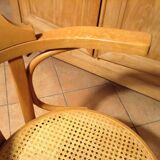 Fauteuil assise cannée