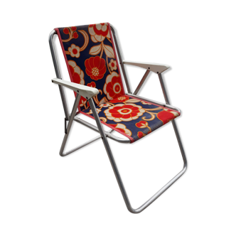 Fauteuil de camping vintage