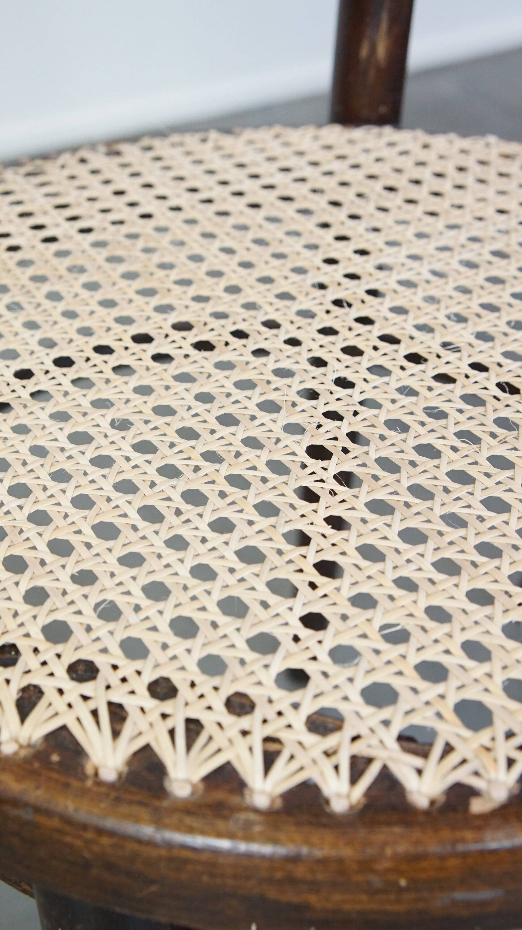 Set of 2 original vintage Thonet bistro design chairs