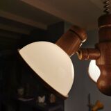 Suspension Steinhauer vintage 3 lampes années 80