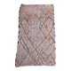 Beni Ourain Moroccan rug beige - 288 x 176 cm
