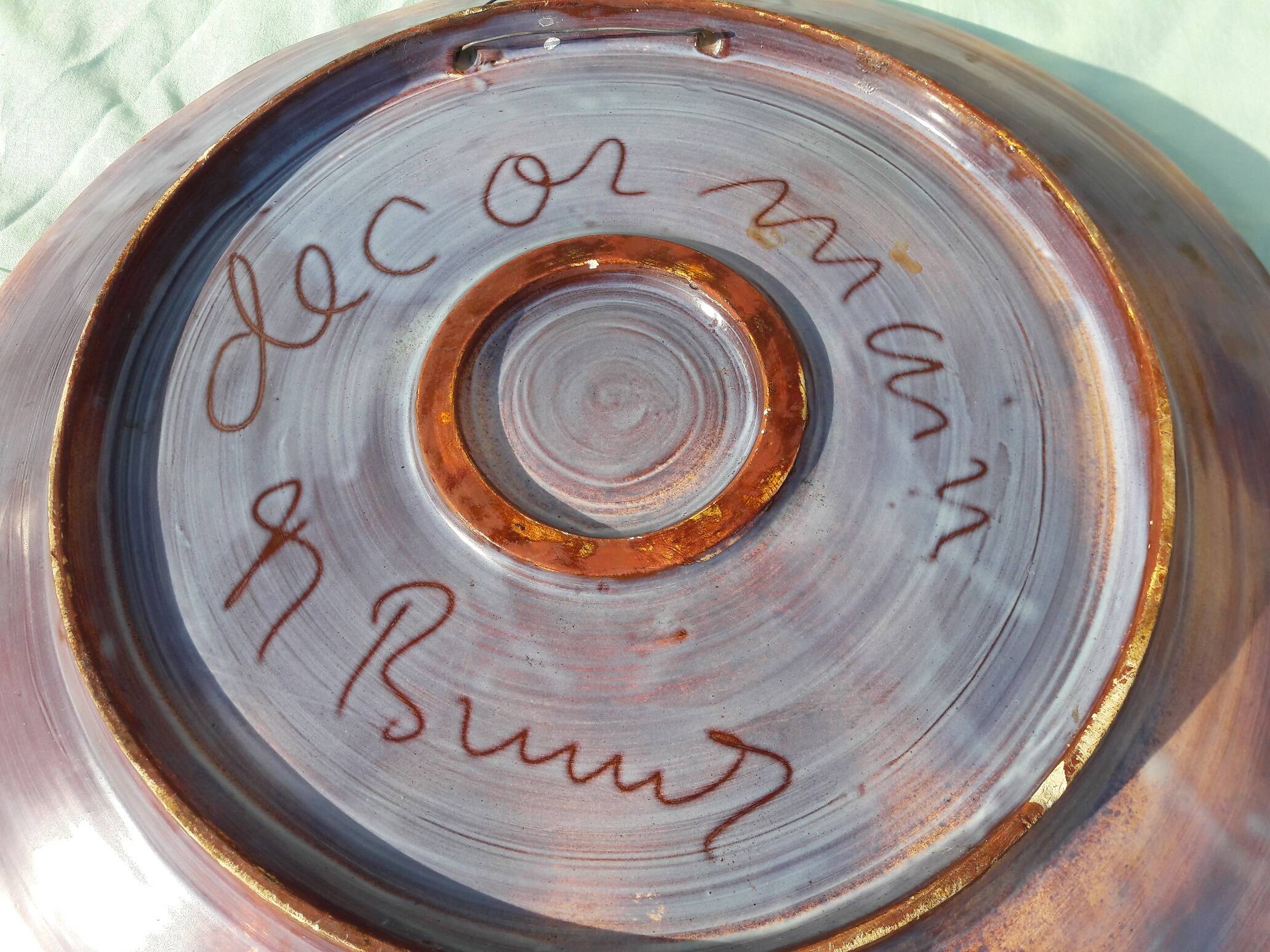 Large Vallauris dish