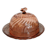 Old cheese bell and its dish