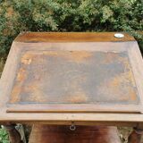 Old desk writing desk on legs late 19th century