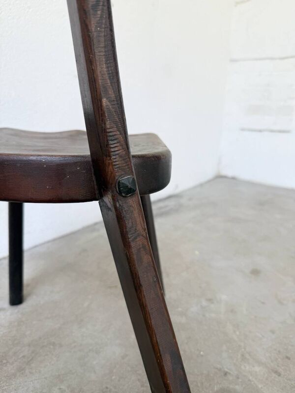 Chaise enfant brutaliste 1900