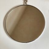 Mirror 1960 golden brutalist chain