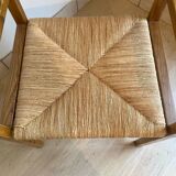 Solid elm armchair Maison Regain