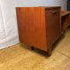 Mid century retro vintage teak telephone Bench Seat 1960