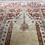 Istanbul Silk Carpet Signed