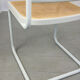 Vintage white B32 Cesca chair by Marcel Breuer, 90s