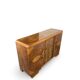 Italian Art deco burl walnut sideboard, of great quality.