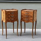 Pair of Louis XV style bedside tables