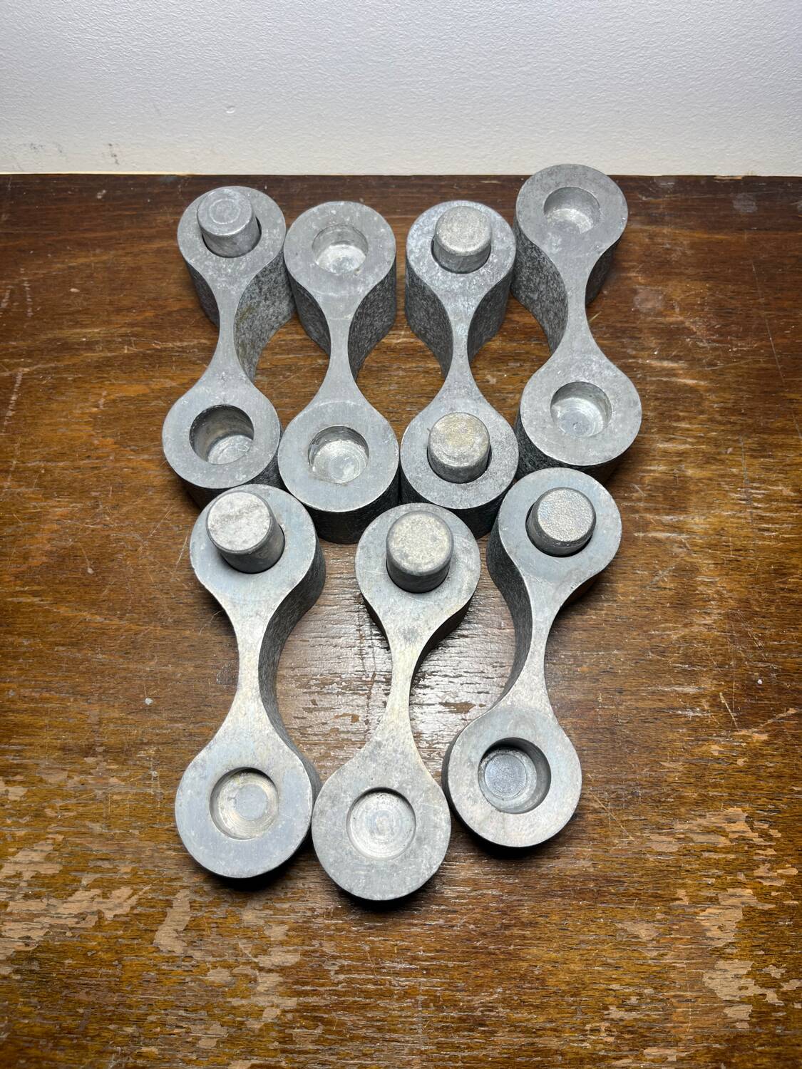 Metal chandeliers