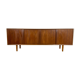 Buffet vintage en teck avec portes coulissantes – Design moderne du milieu du siècle, années 1960