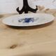 Keller - Guerin service dish - blue flower décor