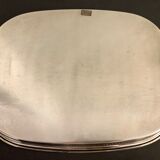 Christofle serving tray in silver metal