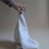 Set of 12 embroidered initial napkins - AG