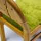 The Modern Scandinavian Oregon Pine Mid-Modern Dining Set - 4 Accent Chairs and 2 Armchairs