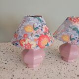 Vintage bedside lamps