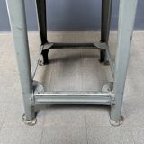 High industrial metal workshop chair