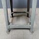 High industrial metal workshop chair