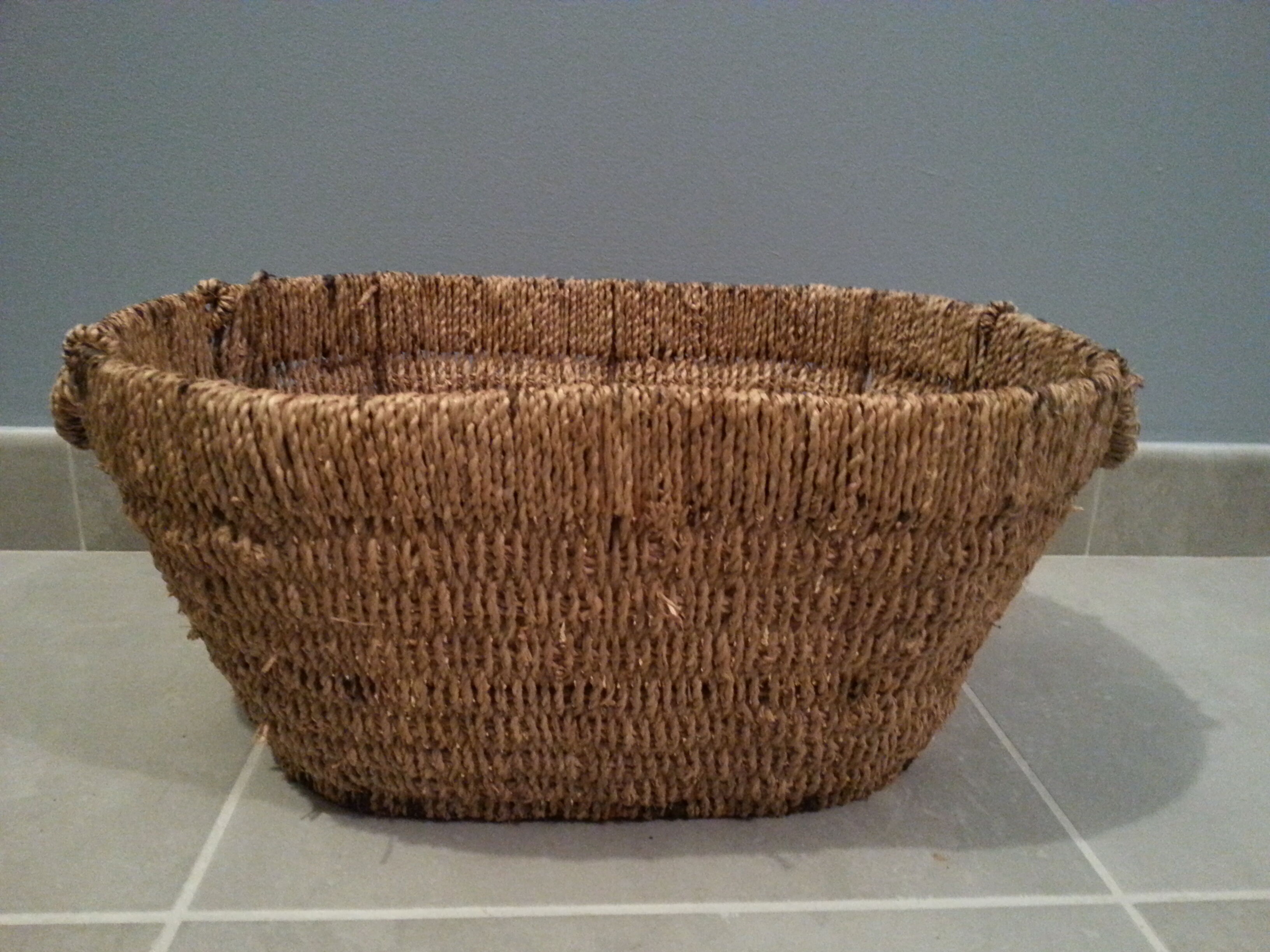 Panier naturel vintage
