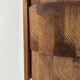 Vintage XL wall light, pin, suede, 1970