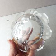 Ancient ashtray, cut crystal, St Louis
