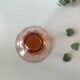 Glass carafe pink