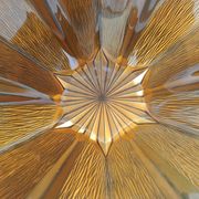 Walther Glass star-shaped glass centrepiece