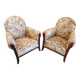 Paire de fauteuils art déco