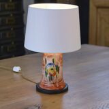Art Nouveau ceramic lamp 1920s