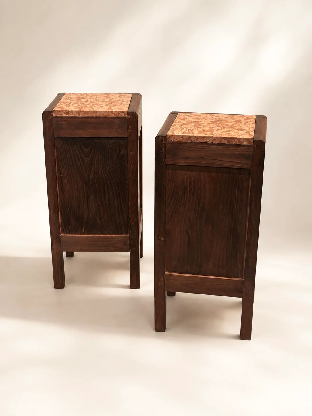 Tables de nuit Art Déco, Italie années 1930