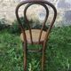 Caned bistro chair