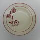 Six hollow earthenware plates