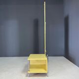 Bauhaus hairdresser mirror wood metal glass Slezák 1930s Czechoslovakia