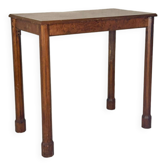 Art Deco style elm burl desk