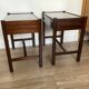 Jacques Hauville pair of bedside