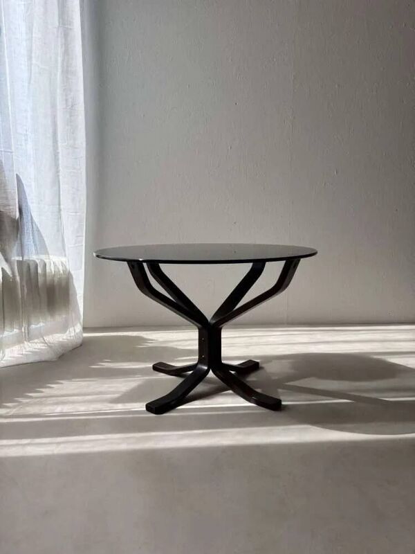Table d'appoint vintage Falcon Vatne Møbler années 1970