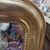 Mirror Louis Philippe 19th gold 144h/106l cms