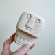 Stone head from Indonesia