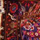Hand-knotted Bakhtiari Persian carpet from Iran.