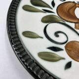 Set of two Boch Argenteuil flat plates