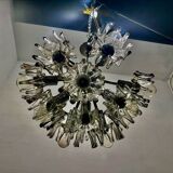 Large Midcentury Murano Flower Chandelier 1970’s