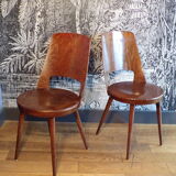 Pair of Baumann Mondor echaises