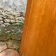 Vintage chest of drawers with compass feet