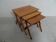 Vintage nest of 3 sidetables mimiset