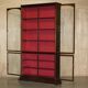 Large display cabinet in Victorian apothecary style.