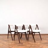 Mid-Century Danish Teak Dining Chairs by Th Harlev for Farstrup, 1960s, Set